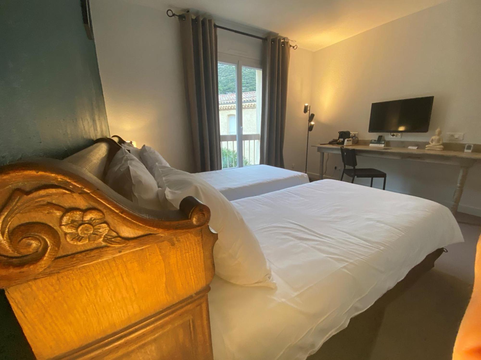 Logis Hotel Medieval, Montelimar Nord Rochemaure Dış mekan fotoğraf